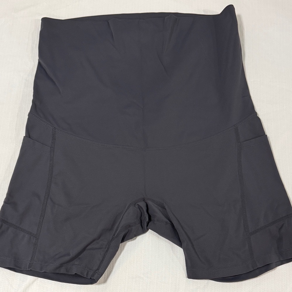 Women's Charcoal Bike Shorts